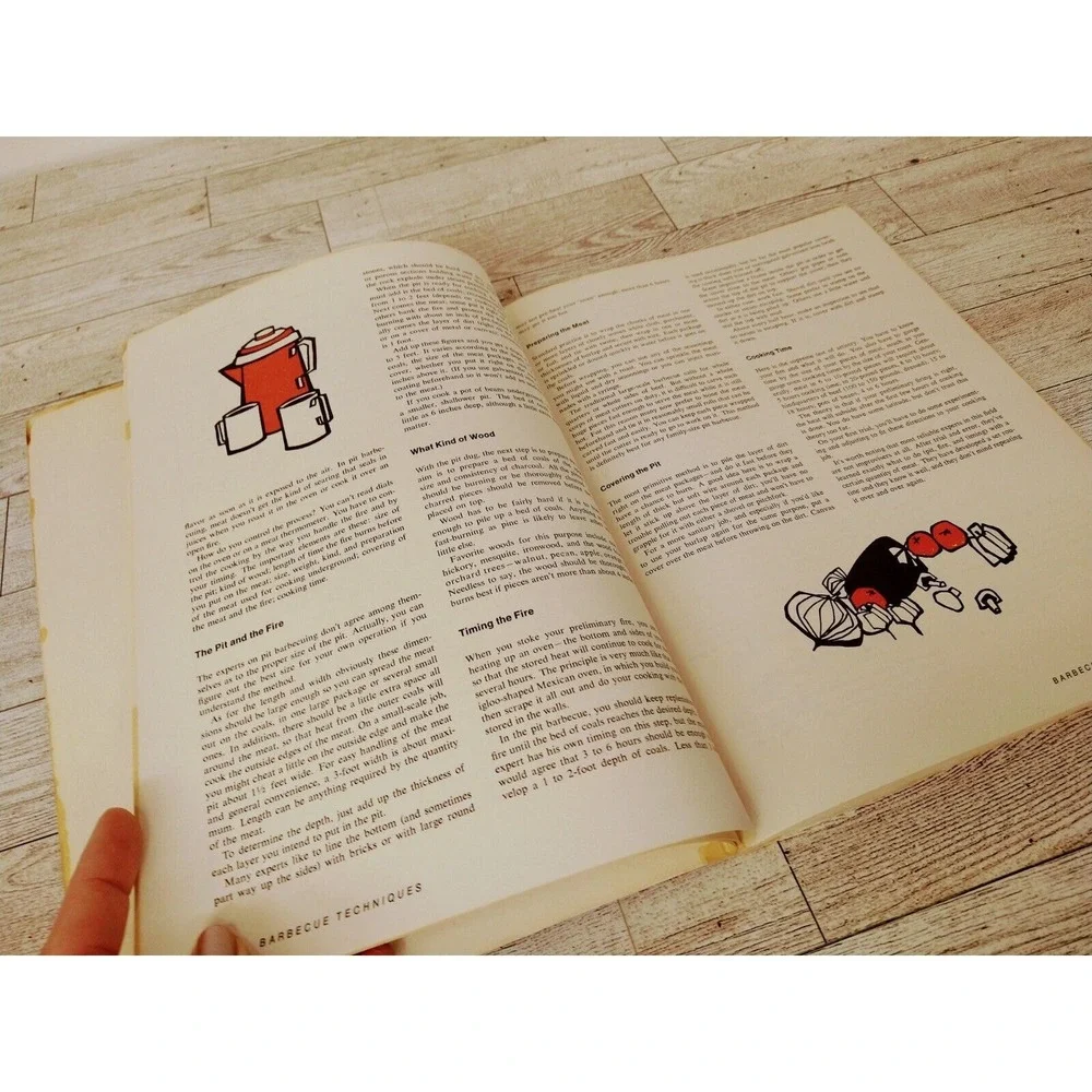 Sunset‎ Barbecue Cook Book - Vtg 1974 - Paperback BBQ Cookbook Recipes